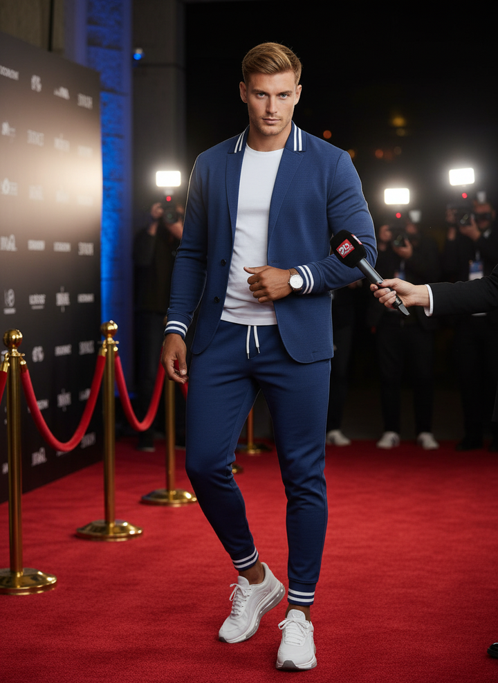 Lukas - Blazer & bukser inspireret af sporty stil