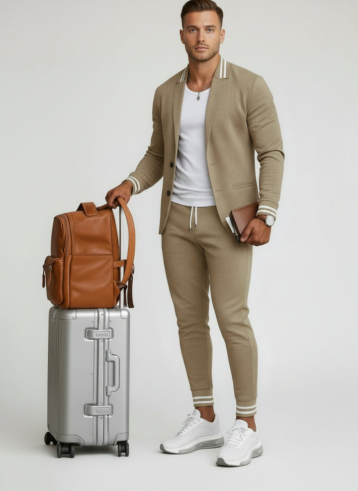 Lukas - Blazer & bukser inspireret af sporty stil