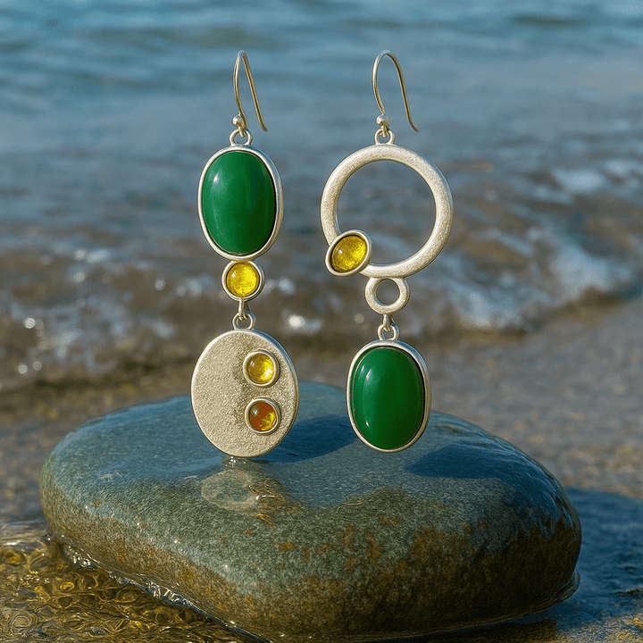 Saga | Sølvglans Øreringe