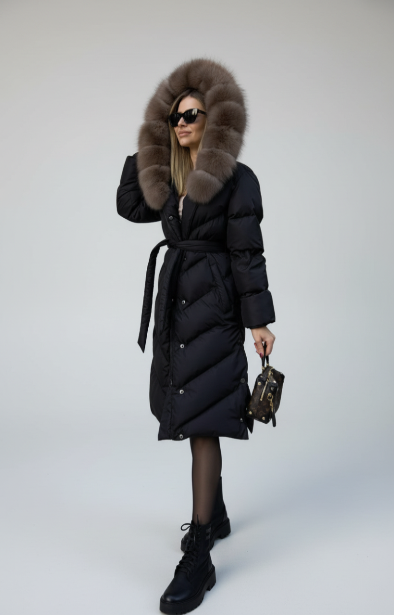 Sigrid | Elegant jakke med krave i premium pels
