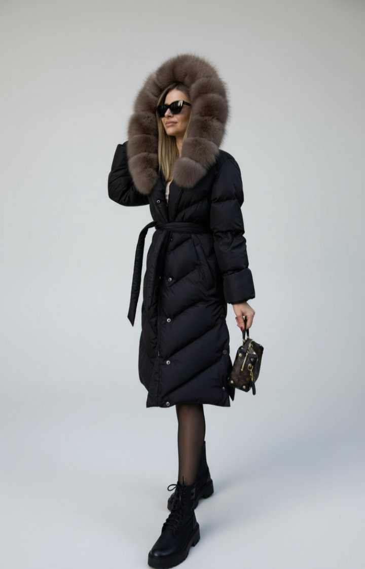 Sigrid | Elegant jakke med krave i premium pels