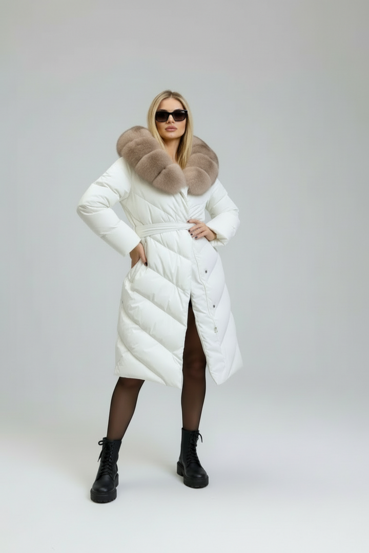 Sigrid | Elegant jakke med krave i premium pels