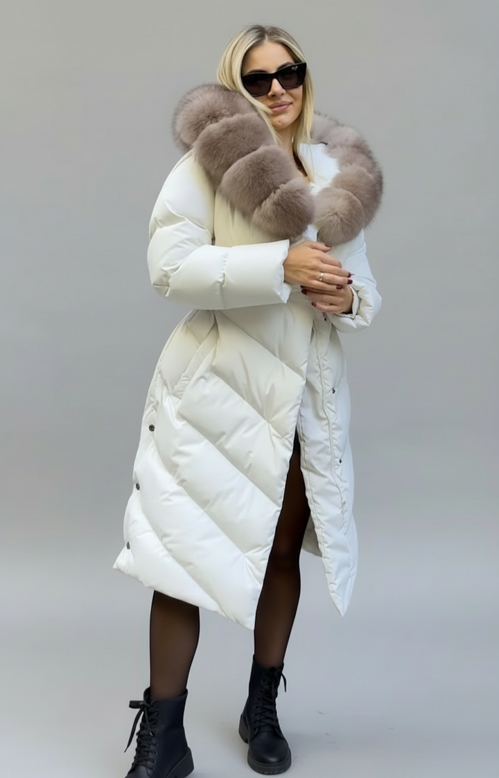 Sigrid | Elegant jakke med krave i premium pels