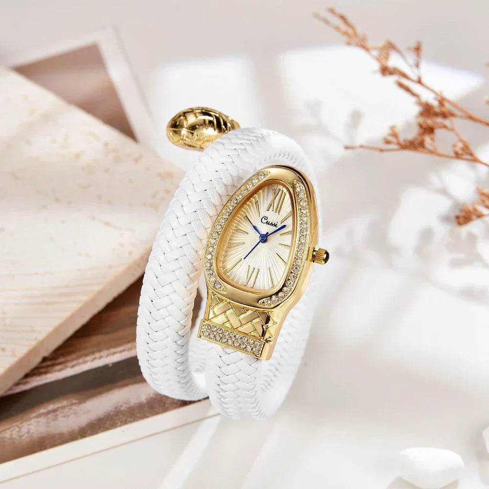 Serpentia – Twisted Snake Bracelet Watch