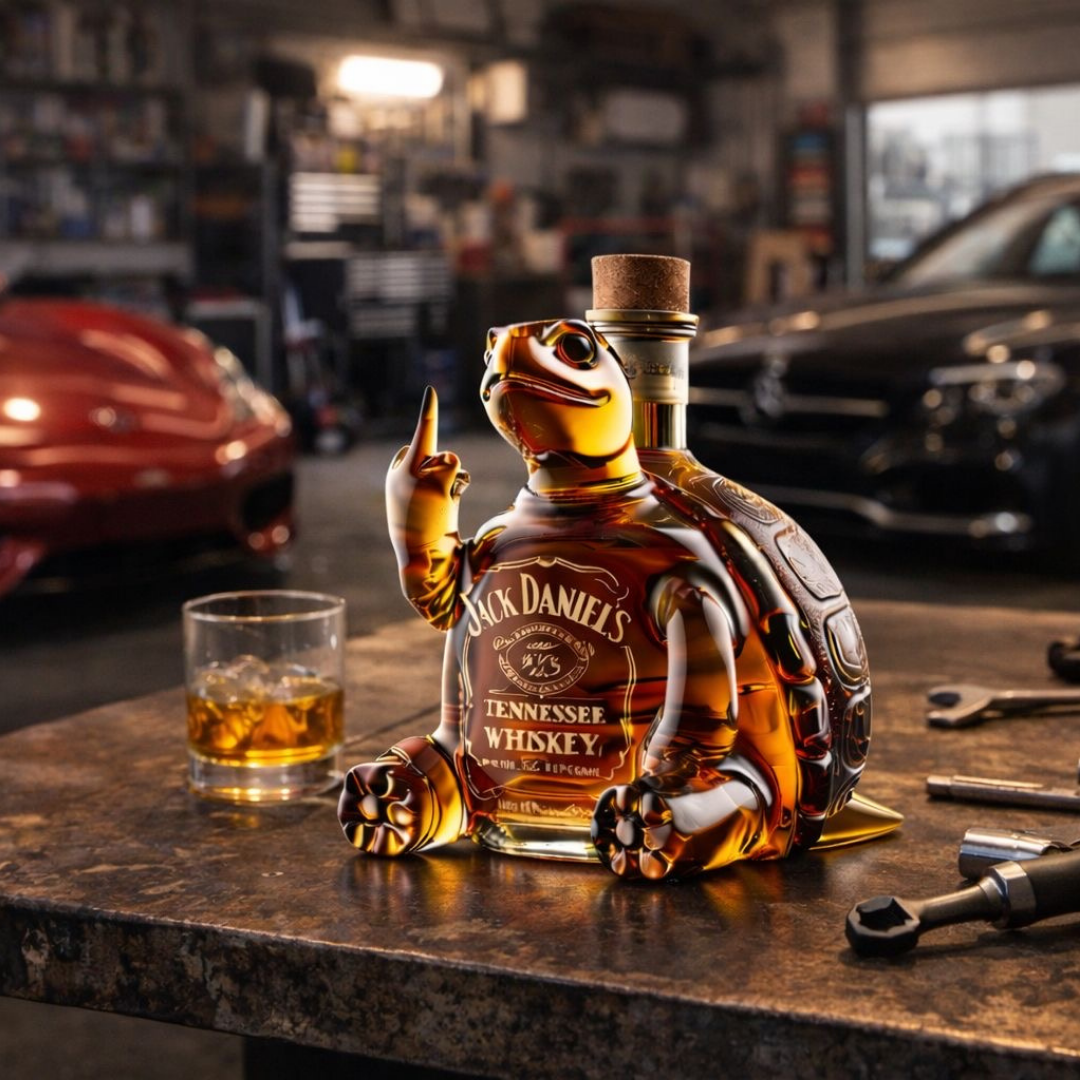 Whiskyflaske Jack Daniel's - Skildpaddeudgave