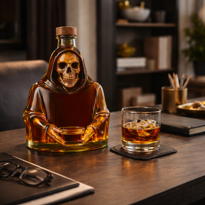 Whiskyflaske - Dødens Udgave