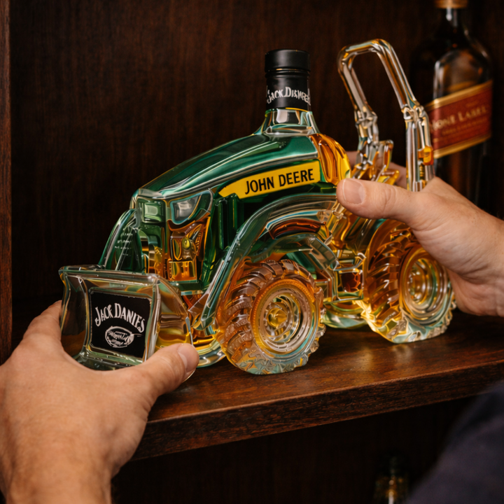 Jack Daniel's Whiskyflaske - Traktorudgave