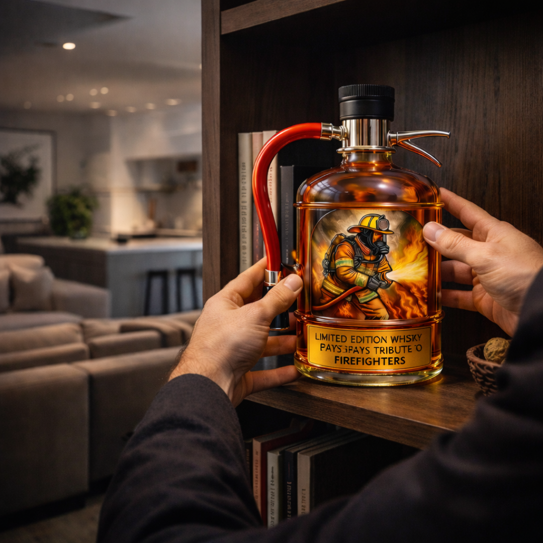 Whiskyflasker - Brandslukker Edition