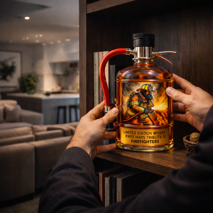 Whiskyflasker - Brandslukker Edition