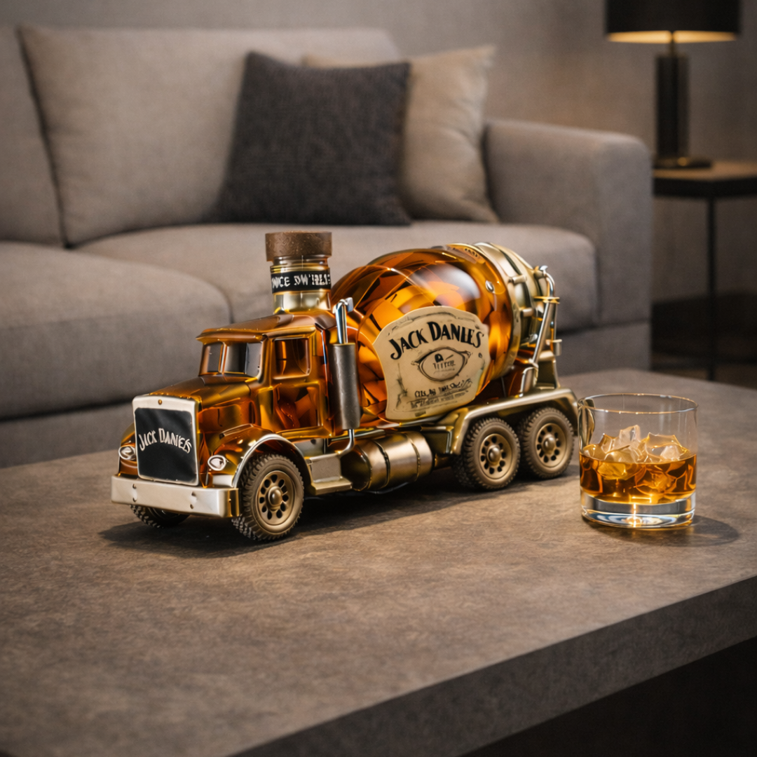 Jack Daniel's whiskyflasker - Lastbiludgave