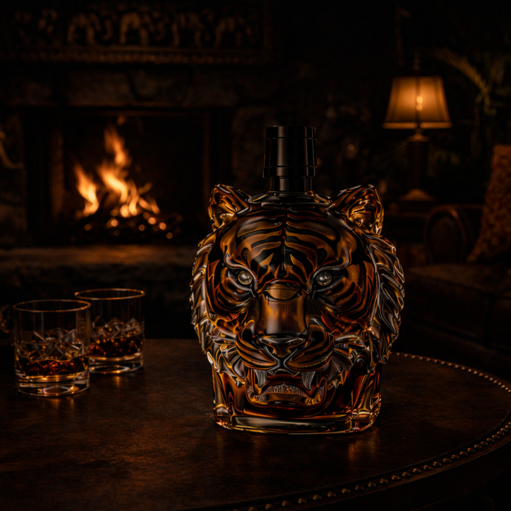 Whiskyflasker - Tigerudgave