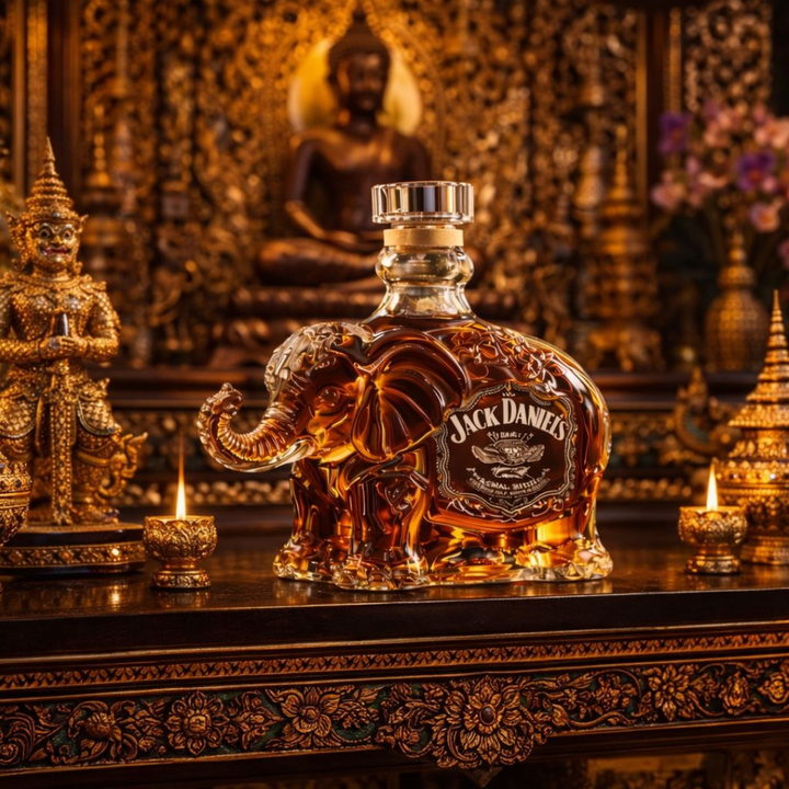 Whiskyflaske Jack Daniel's - Elefantudgave