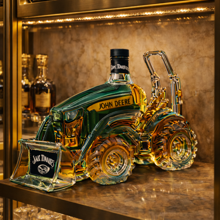Jack Daniel's Whiskyflaske - Traktorudgave