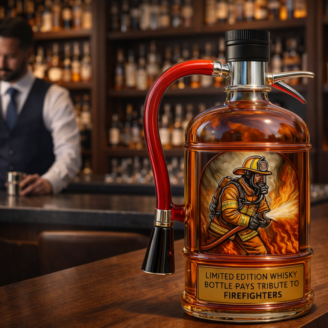 Whiskyflasker - Brandslukker Edition
