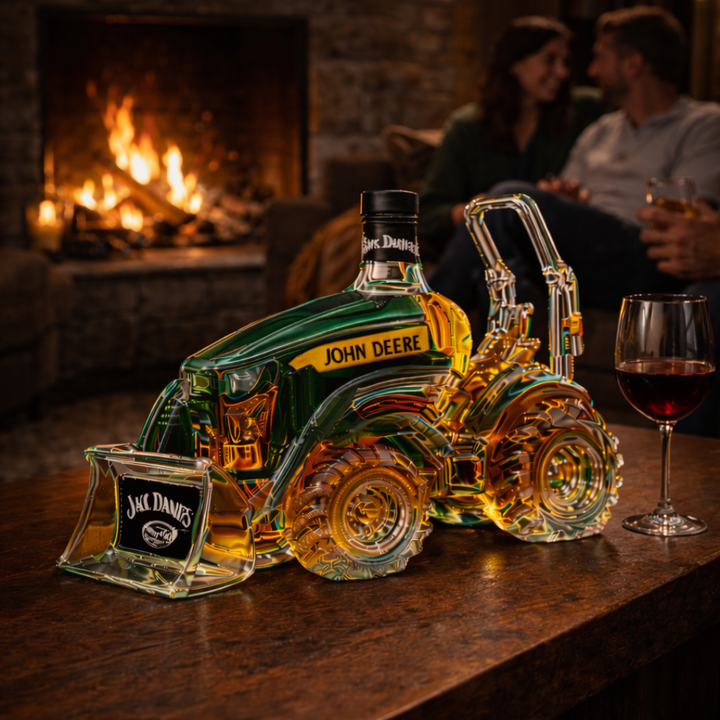Jack Daniel's Whiskyflaske - Traktorudgave