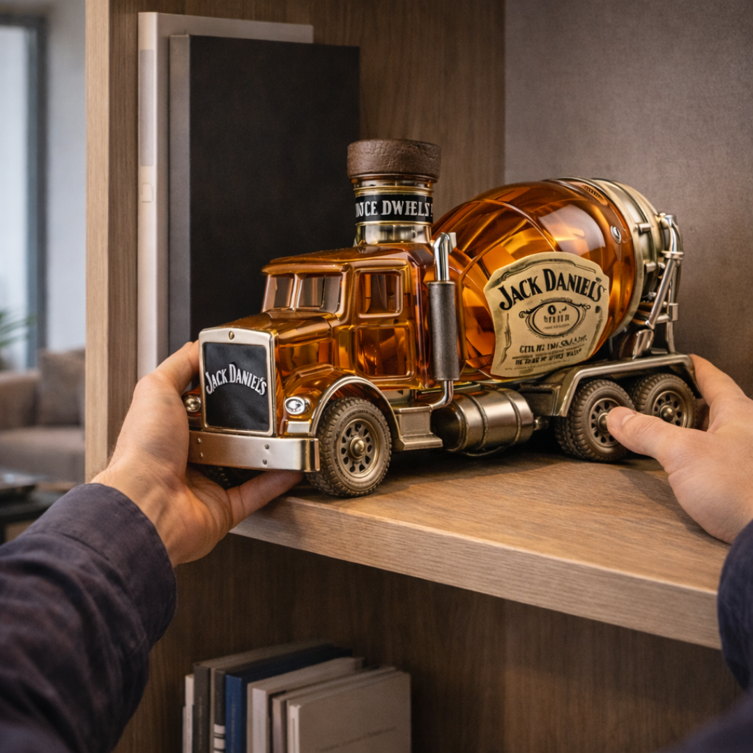 Jack Daniel's whiskyflasker - Lastbiludgave