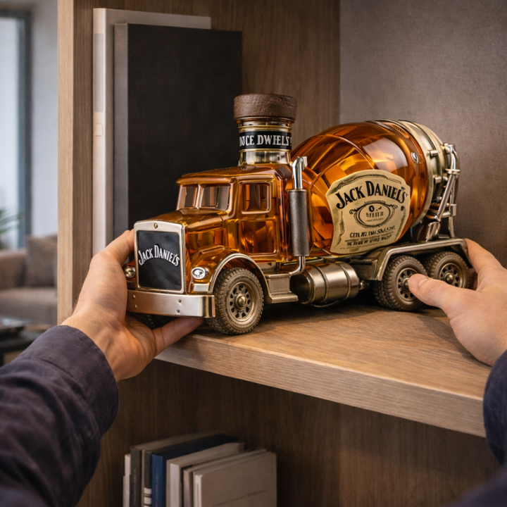 Jack Daniel's whiskyflasker - Lastbiludgave