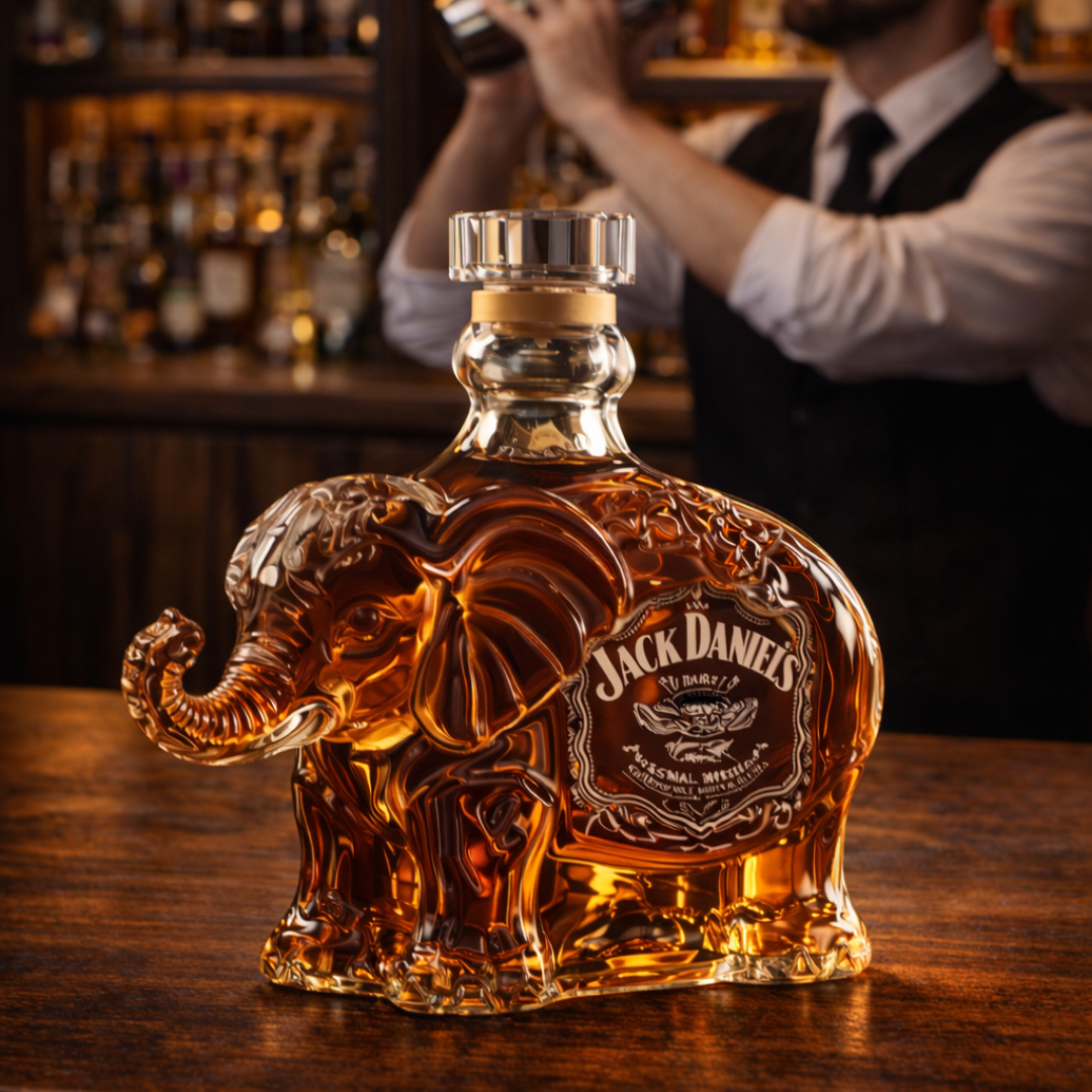 Whiskyflaske Jack Daniel's - Elefantudgave