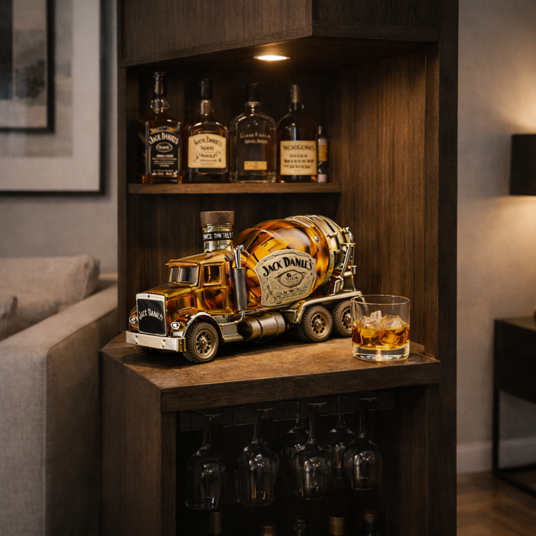 Jack Daniel's whiskyflasker - Lastbiludgave