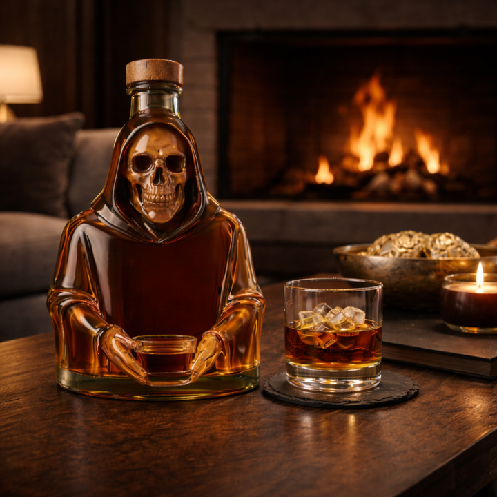 Whiskyflaske - Dødens Udgave