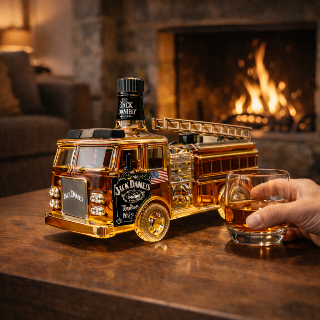 Jack Daniel's whiskyflasker - Brandmænds udgave