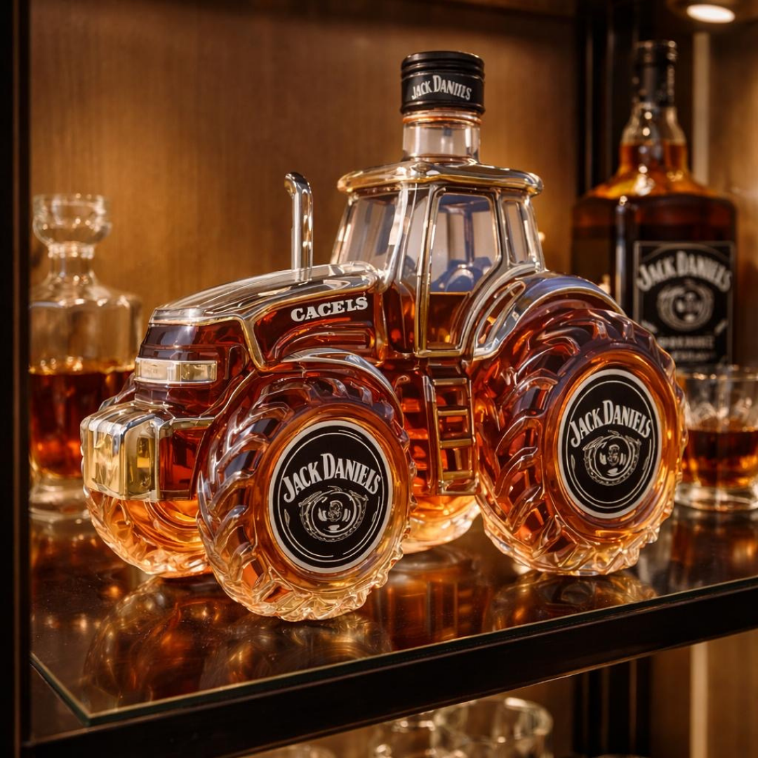 Whiskyflaske - Specialudgave Traktor