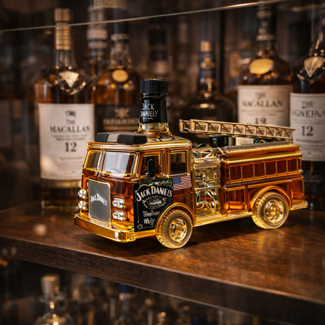 Jack Daniel's whiskyflasker - Brandmænds udgave