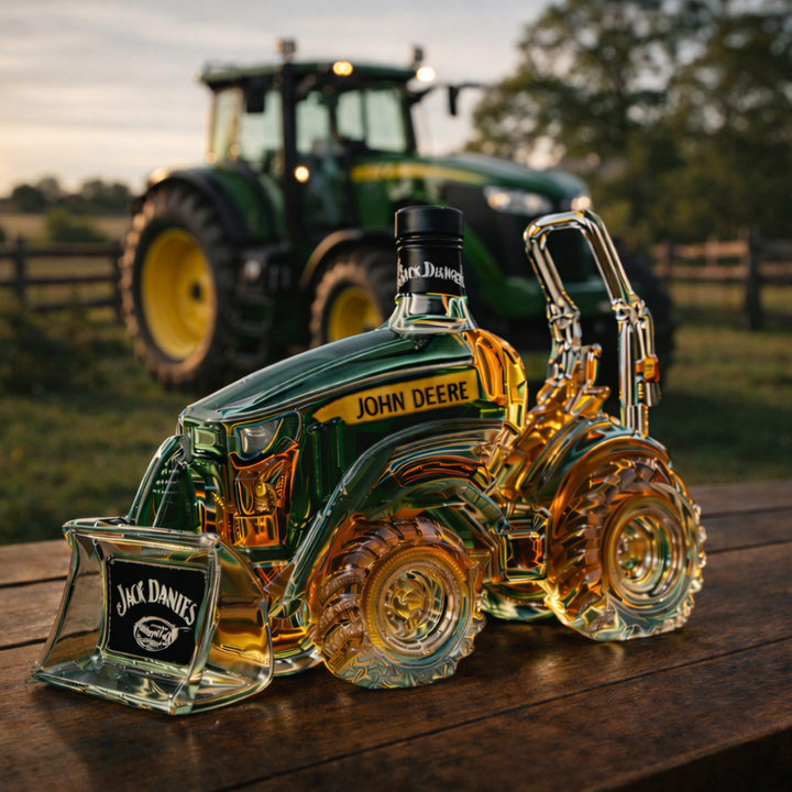 Jack Daniel's Whiskyflaske - Traktorudgave