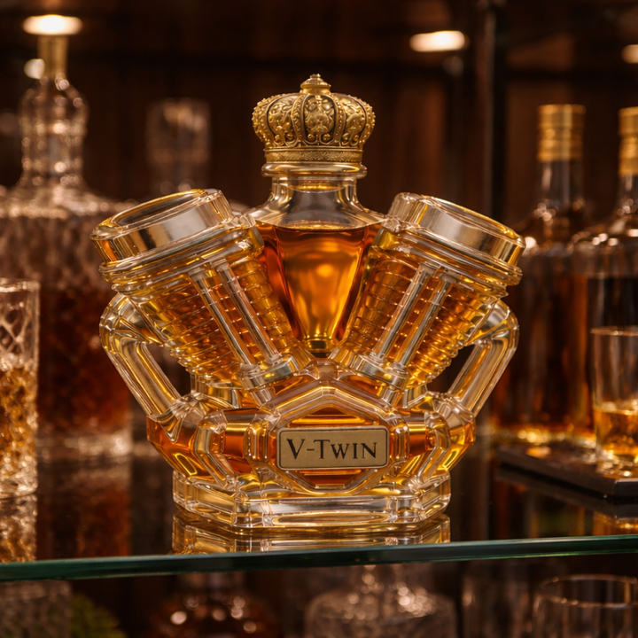 Whiskyflasker - V8 Udgave