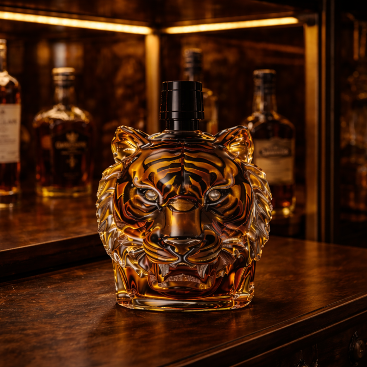 Whiskyflasker - Tigerudgave