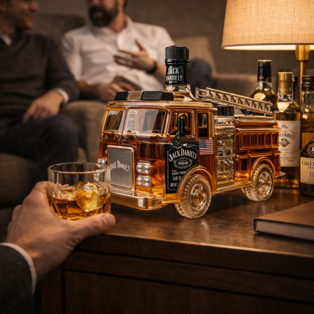 Jack Daniel's whiskyflasker - Brandmænds udgave