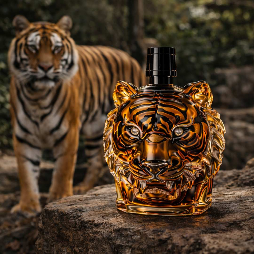 Whiskyflasker - Tigerudgave
