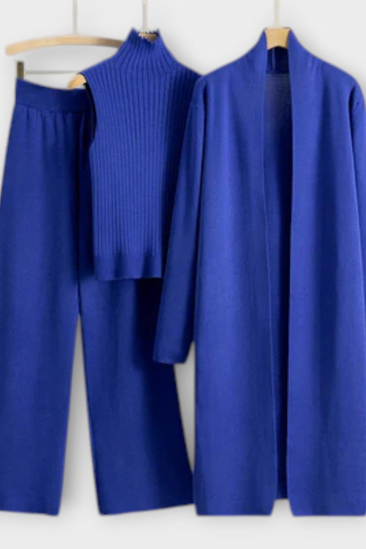 Stine | Ribstrikket sæt