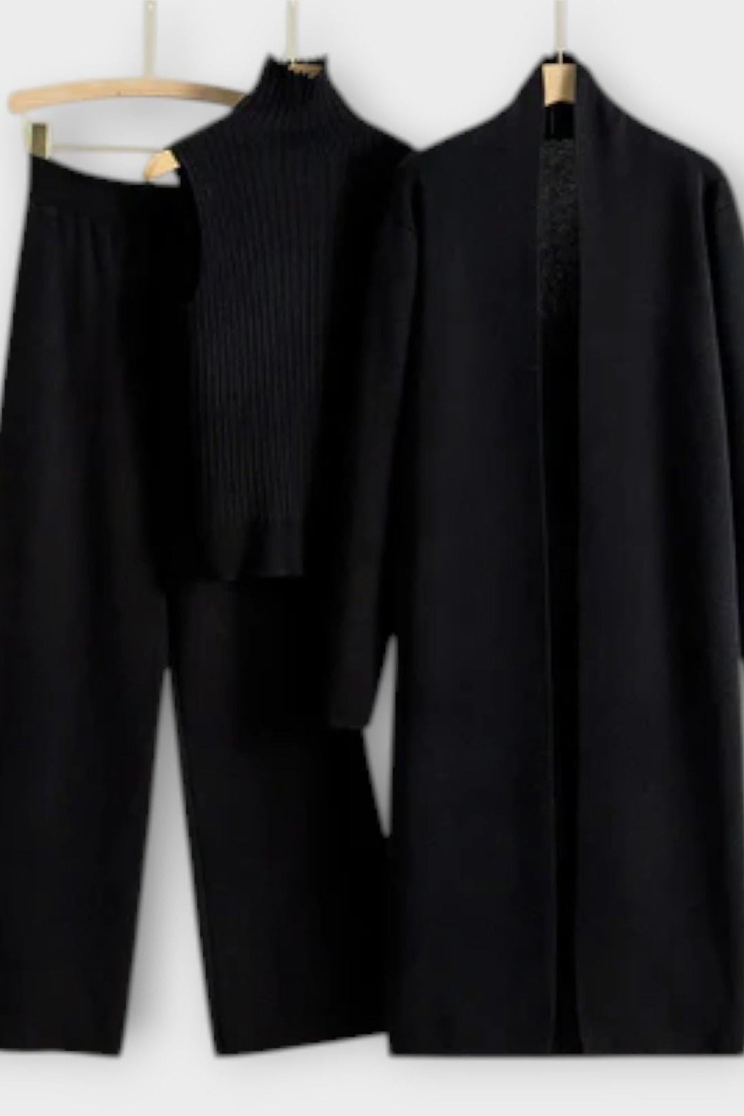 Stine | Ribstrikket sæt