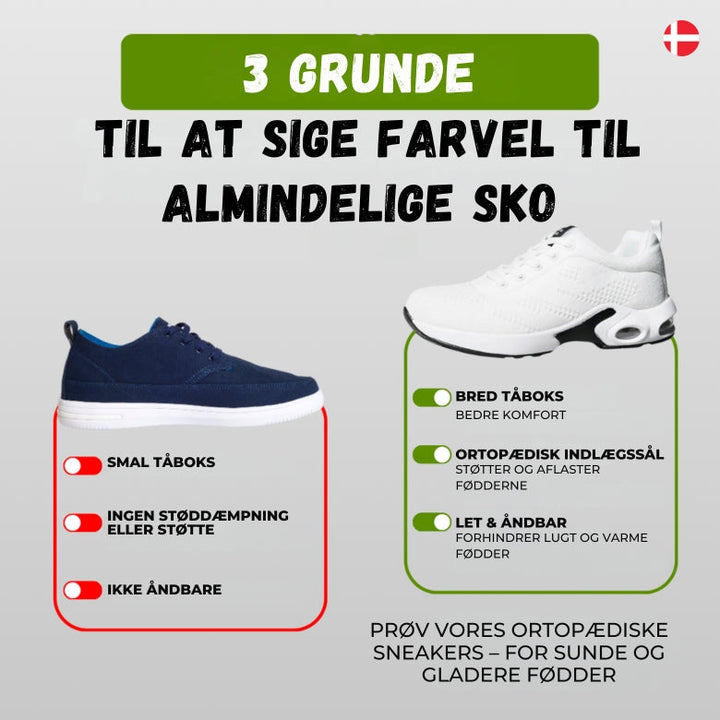 SundStep™ | Ortopædiske sneakers