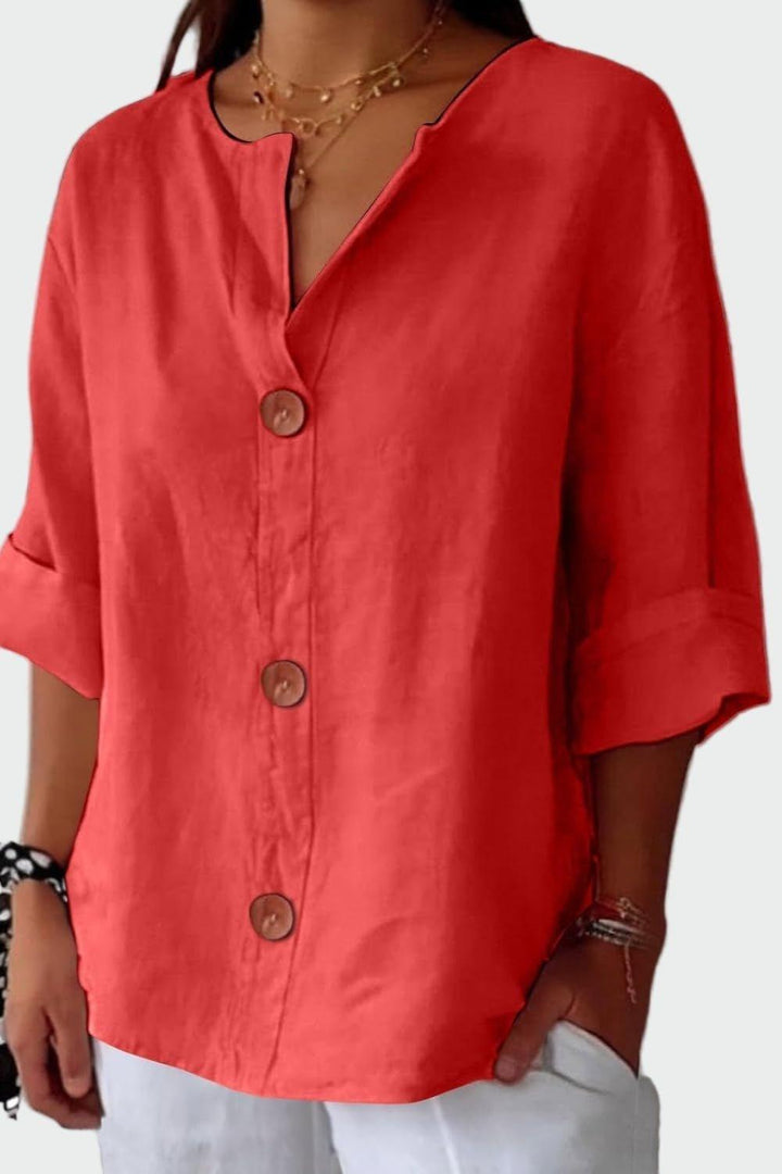 Thilde | Linned skjorte