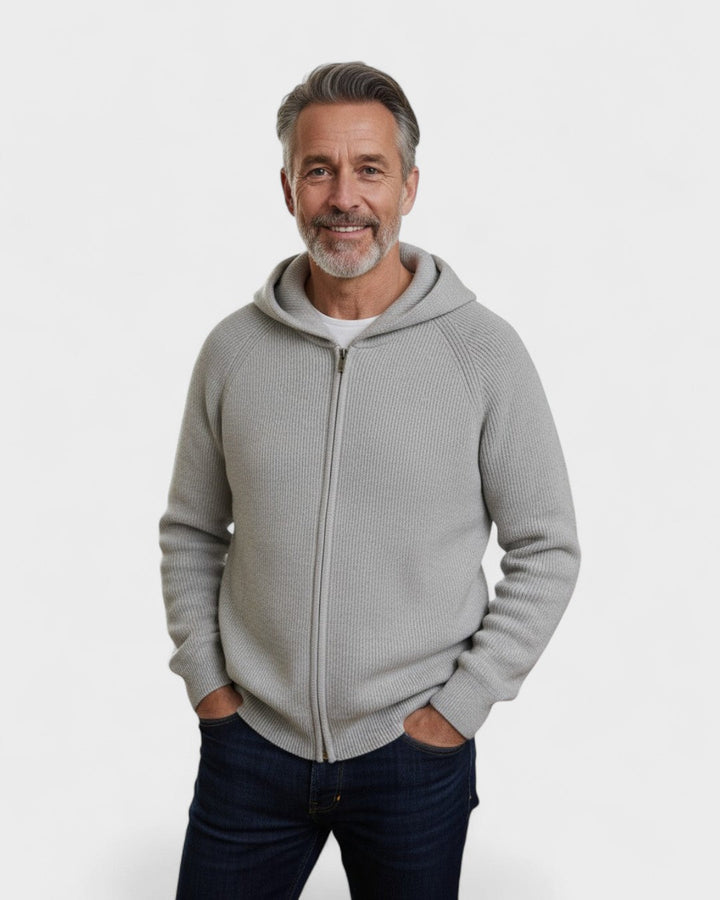 Tobias™ | Cardigan i merinould