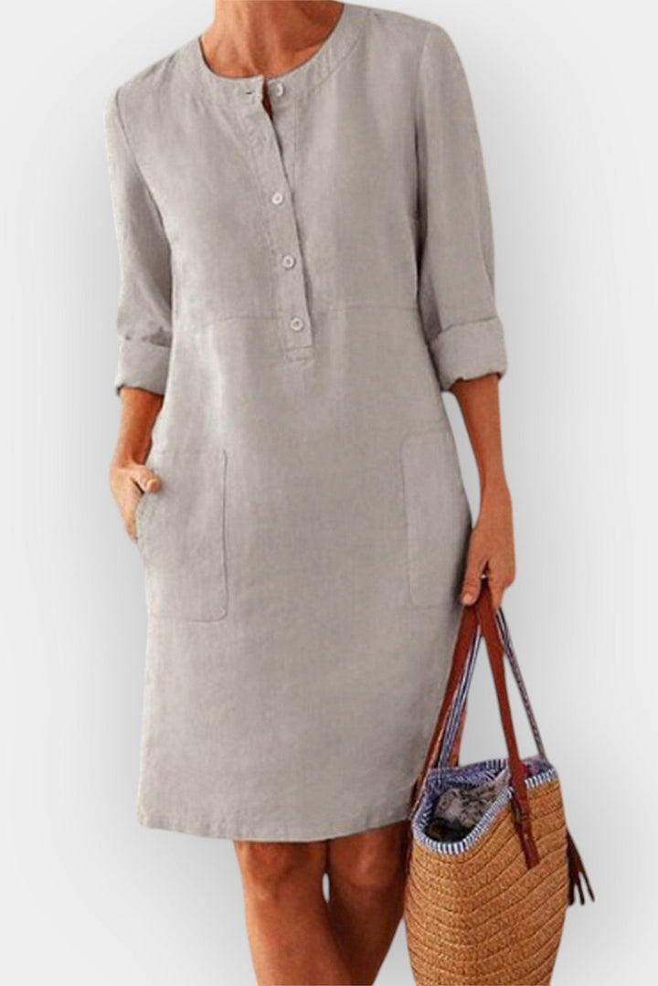 Trine | Mønstret kjole