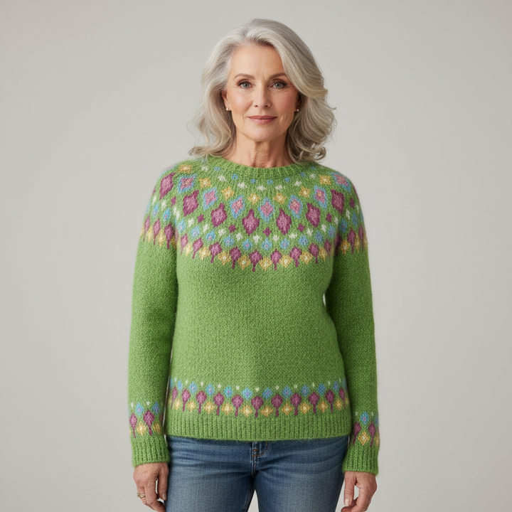 Paige – Traditionel vævet skuldertrøje