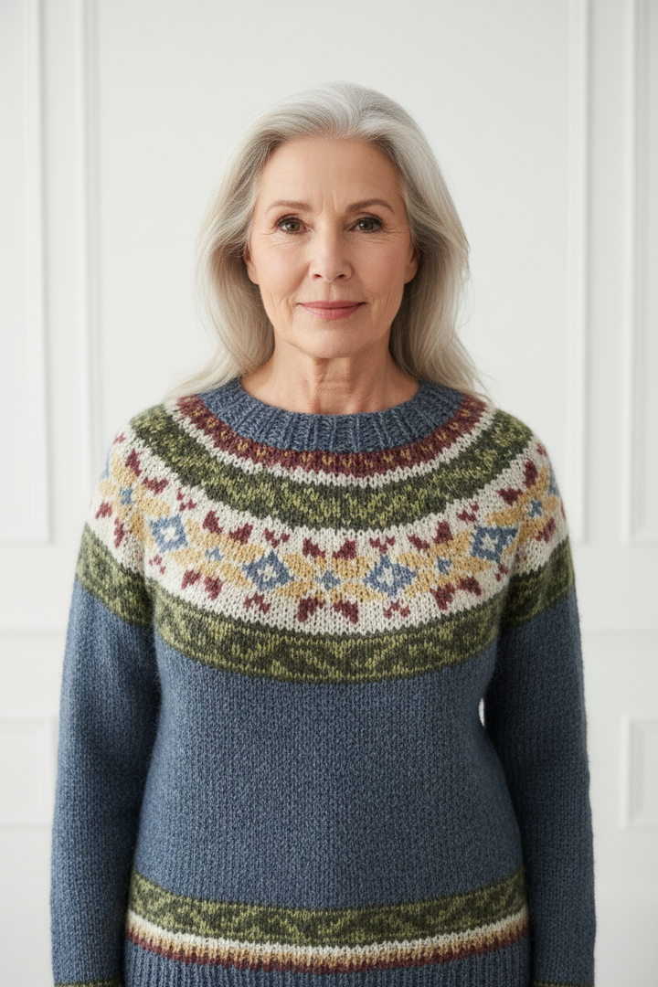 ASTRID – VARM TRØJE MED RAFFINEREDE NORDISKE DETALJER