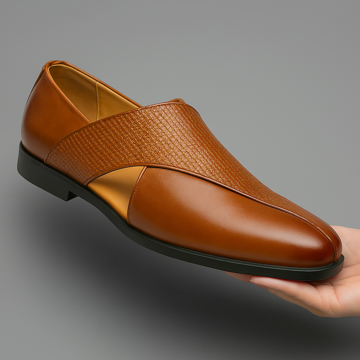 Vintage Læder Loafers