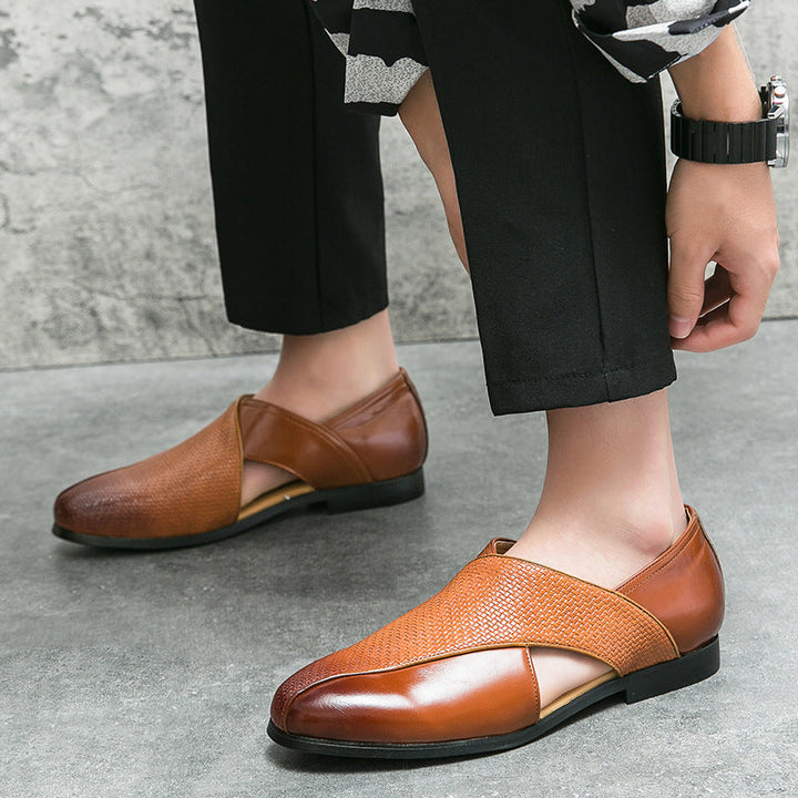 Vintage Læder Loafers