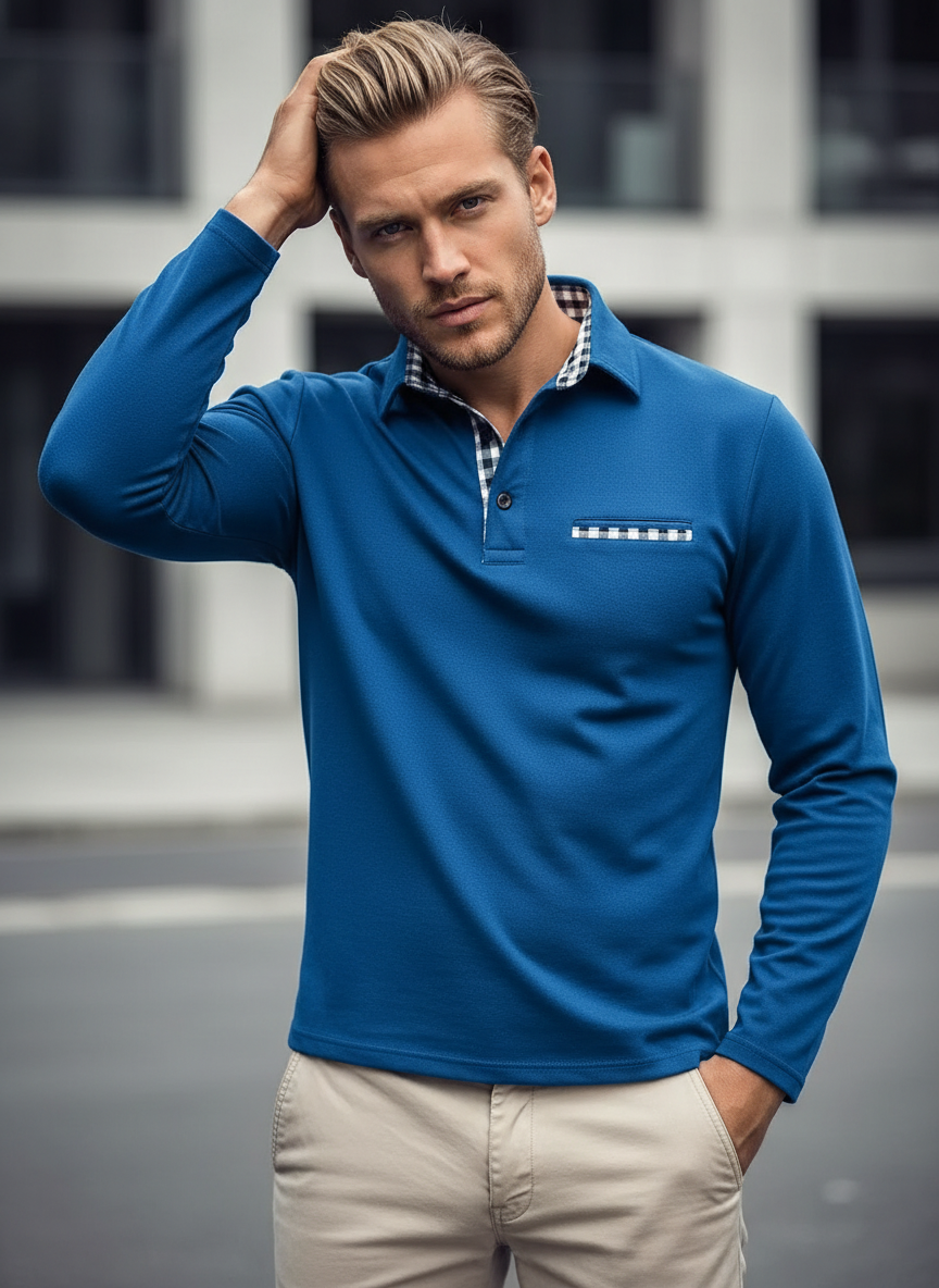 Eriksen™ | Langærmet Executive-poloshirt