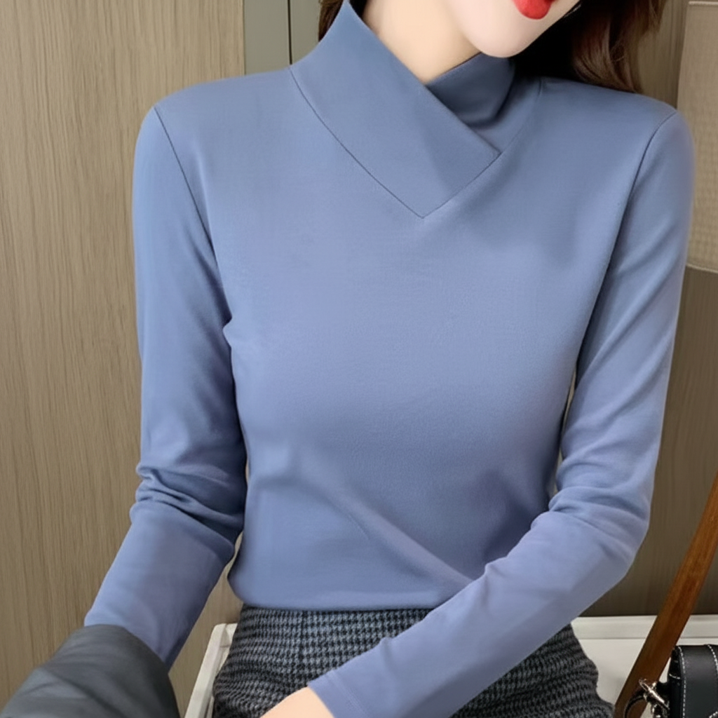 Blue turtleneck replica