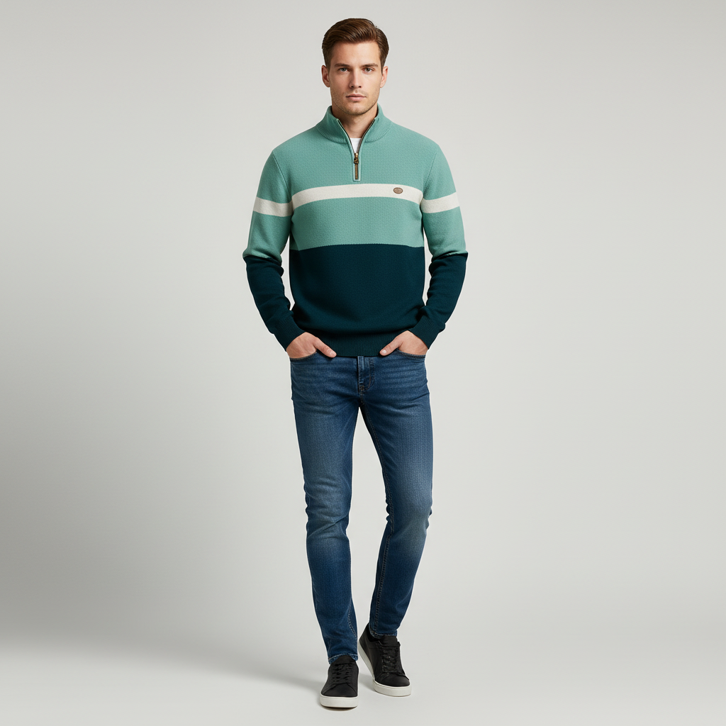 Andersen - Nordisk trøje med lynlås