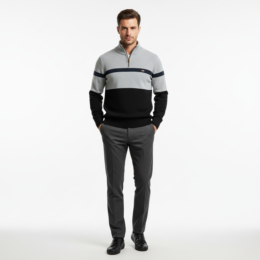 Andersen - Nordisk trøje med lynlås