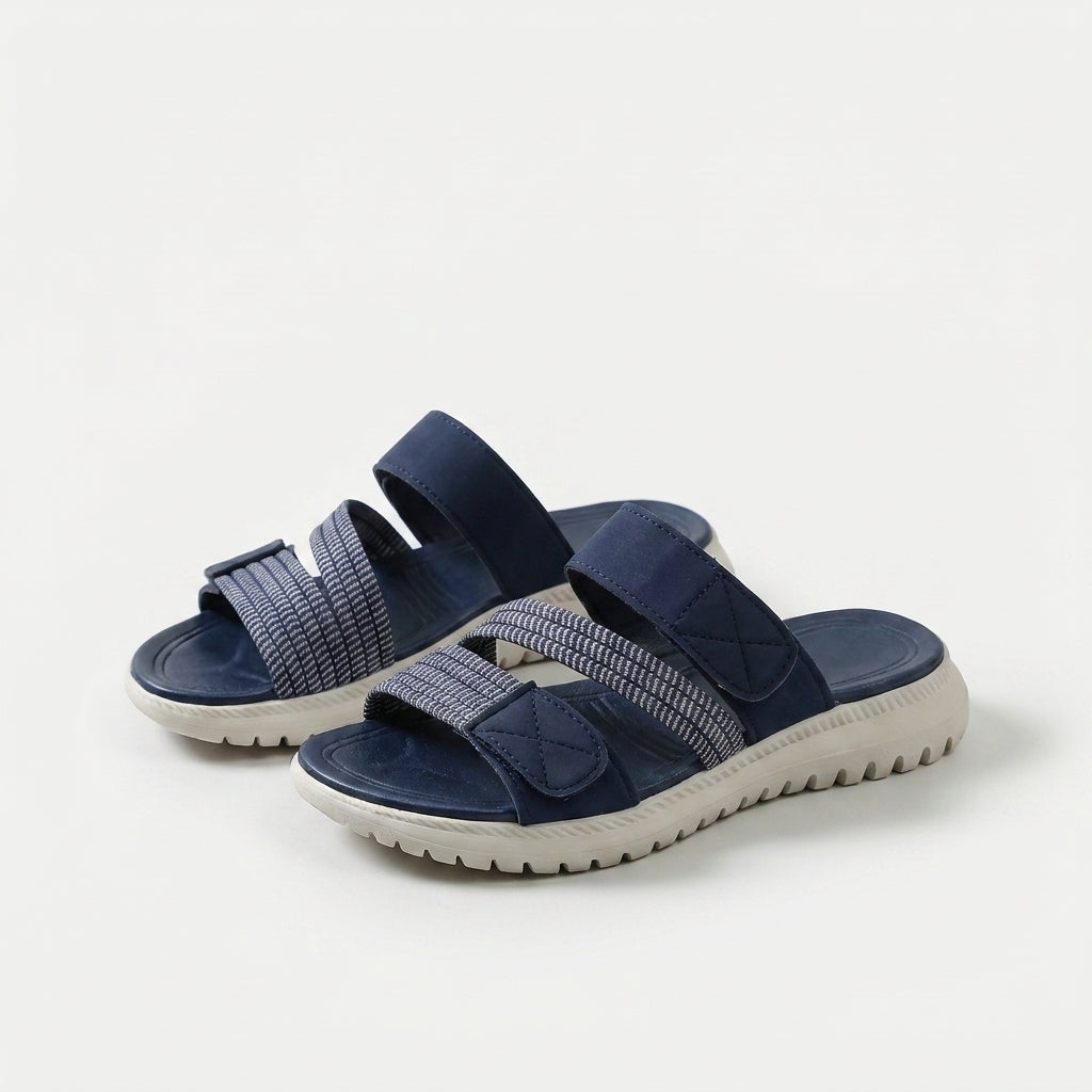 Karla - Sporty komfortsandale med plateau sål