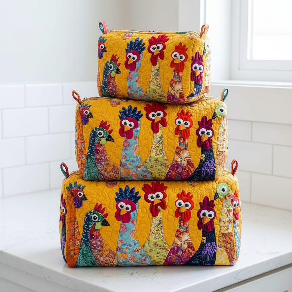 Quilted Chicken Bags