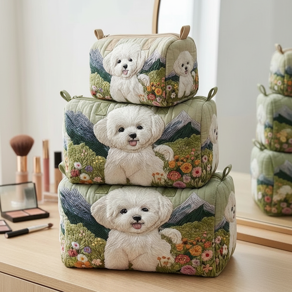 Quilted Puppy Bags