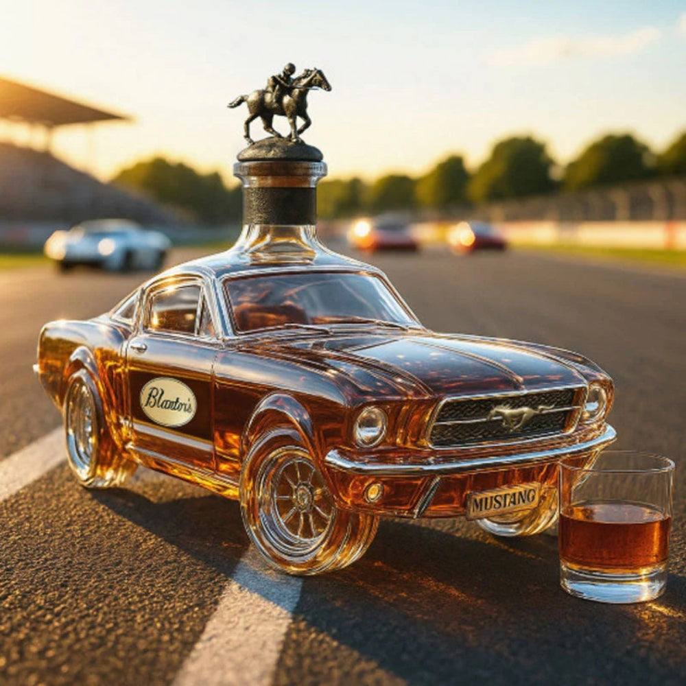 Whiskyflaske - Mustang Udgave